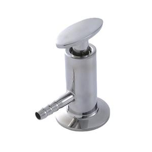 Vanne d'échantillonnage à installation rapide en acier inoxydable avec jauge de niveau et interrupteur, vanne de niveau filetée - Product Image 1