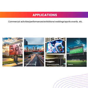 Comercial Alto Brilho <span class=keywords><strong>LED</strong></span> <span class=keywords><strong>Display</strong></span> Board Tamanho Personalizado Creative <span class=keywords><strong>LED</strong></span> Screen Com 1 Anos Garantia 600-800cd - Product Image 5