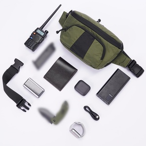 Grande sacoche de ceinture tactique pour homme, sac banane avec ceinture réglable, pour l'entraînement, les voyages, la course à pied, la randonnée - Product Image 6