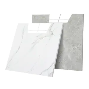 YDSTONE Artificial Marble Ceramic Tile White Color Porcelain Floor Tiles For House