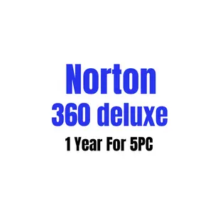 Norton 360 Deluxe 1 Year 5pc Account+ Password - Norton 360 Deluxe Key Real-time Threat Protection Multi-layered Send By Email
