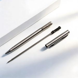 Promotional High-quality Stainless Steel Metal Ballpoint <b>Pens</b> Wholesale Slim Signature <b>Pen</b> with Custom logo for Corporate Events - Product Image 3