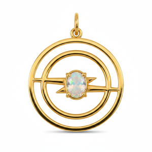 Ciondolo e Charm OP Plate Fine con D=23mm - Product Image 2