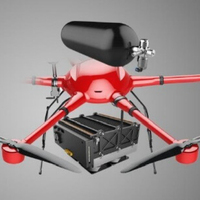 Drone à pile à combustible à hydrogène pour l'inspection des lignes de transmission d'éoliennes Pipelines de pétrole et de gaz naturel