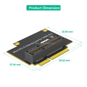 <span class=keywords><strong>Tarjeta</strong></span> Extensora Mini <span class=keywords><strong>PCI</strong></span>-E para XD05 Pro, Extensión en Ángulo Recto <span class=keywords><strong>de</strong></span> 90 Grados, Integridad <span class=keywords><strong>de</strong></span> Señal <span class=keywords><strong>de</strong></span> Alta Velocidad para Diseños Compactos - Product Image 4
