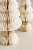 99cm 119cm Nordischer Papier-Waben-Weihnachtsbaum 3D Faltbare Skulpturale Tischdekoration für Weihnachtsfeier Großhandel