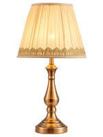 Lampe de table en laiton antique lumière chaude confortable chambre salon décor américain style européen pour mariage moderne alimentation électrique
