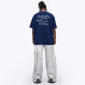 Camisetas de Hombre Estampadas Personalizadas de Alta Calidad, Extra Grandes, 100% Algodón, Gruesas, Transpirables, con Diseño Gráfico - Product Image 5