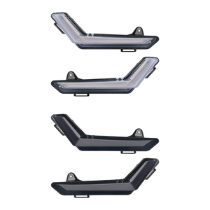 Feux de signalisation LED pour UTV ATV, lentille fumée transparente, feux d'accentuation dynamiques pour Can-Am Defender MAX 2020-2023 - Product Image 1