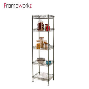 Estantes de alambre de 5 niveles para estante de almacenamiento de cocina y sala de estar - Product Image 1