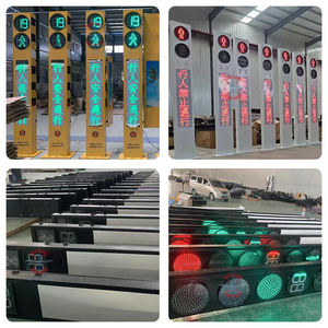 Feu de Signalisation à LED pour Piétons Intégré Sans Fil YUNDA pour Passage clouté Rouge Jaune Vert avec Écran LED Tension 12V Meilleur Prix - Product Image 2