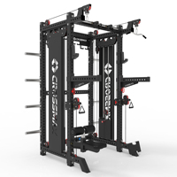Gimnasio en casa uso Multi funcional entrenador Smith máquina de Cable/Cable cruzado gimnasio/Power Rack