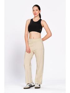 Pantalon large uni en Lycra pour femme Munns & Mars, coupe universelle, décontracté et actif, idéal pour la mode quotidienne, les voyages, le shopping et les activités de plein air - Product Image 2