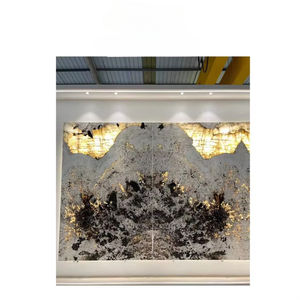 Quartzite d'ingénierie transmettant la lumière Dalles de marbre blanc en pierre de luxe Quartzite Pagonia - Product Image 1