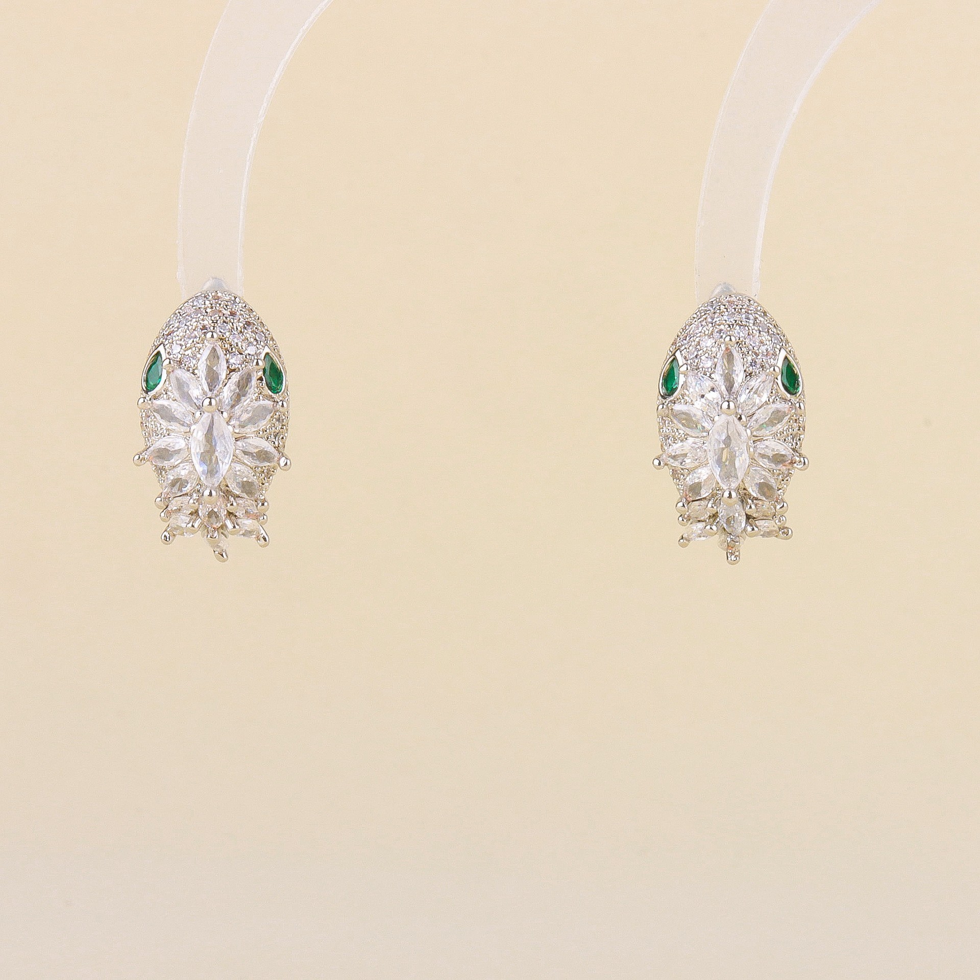 Boucle d'oreille en argent * 36