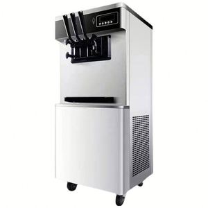 Machine à glace molle commerciale 18L, machine à yaourt glacé, machine à crème glacée avec 2+1 <span class=keywords><strong>saveurs</strong></span>, machine à glace molle - Product Image 4