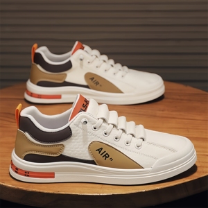 Baskets décontractées pour hommes - Chaussures de skate légères et respirantes avec design AIR pour la marche, le travail et le quotidien - Product Image 6