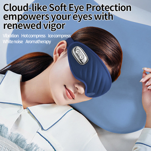Electric <b>USB</b>/Battery-Powered Eye Massager with Air Pressure and <b>Heat</b> Music-Playing Eye Care Mask for Household Use - Product Image 2