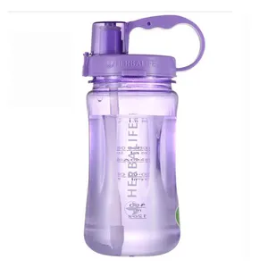 YAQI 1L Plastic Herbalif Tritan Water Bottles with Wide Mouth 34oz Large BPA Free Leak-Proof for Gym Sport