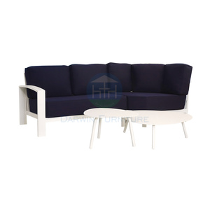 Canapés d'extérieur simples en aluminium Ensemble <span class=keywords><strong>de</strong></span> canapés <span class=keywords><strong>de</strong></span> détente bon marché avec coussin imperméable Canapé <span class=keywords><strong>de</strong></span> <span class=keywords><strong>jardin</strong></span>, <span class=keywords><strong>de</strong></span> patio et <span class=keywords><strong>de</strong></span> balcon - Product Image 2