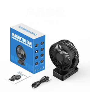 12000mAh Rechargeable 6 Inch Magnetic Clip Fan Durable 360 Degree Rotating Mini Table USB Fans - Product Image 6