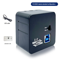 Cámara Industrial USB 3.0 C, 5MP, Grabación de Fotos/Vídeos y Medición, Compatible con Software de Computadora