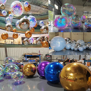 Customized Size <b>Mirror</b> <b>Ball</b> for Advertising Balloon Inflatable Large Outdoor Decoration Sliver Inflatable <b>Mirror</b> <b>Ball</b> Inflatable - Product Image 5