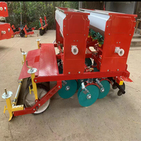 Semoir à blé 6-9 rangs, semoir à petites particules, pour riz sec et luzerne, machine de semis agricole à boîte simple ou double, moteur puissant