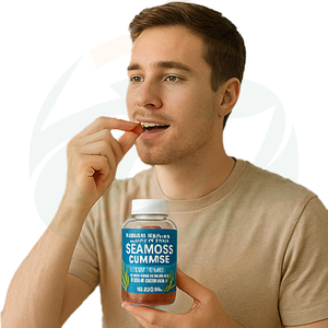 Органические жевательные конфеты из морских водорослей для взрослых под собственной торговой маркой фабрики, натуральные, с ирландским морским спорогеном и лопухом, веганские, полезные травяные добавки - Product Image 4