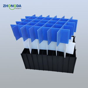 Feuille creuse de catégorie vierge de panneau de polypropylène matériel de pp réutilisé pour des cartes industrielles de couteau de boîtes de chiffre d'affaires - Product Image 4