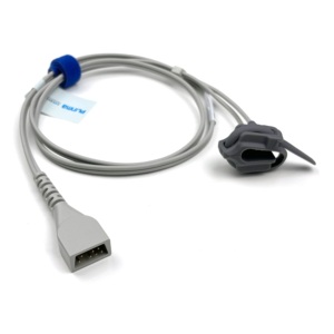 Sensores SpO2 Nonin 8000AP compatibles con el sensor envolvente para neonatos de 1.0m, certificado CE, clase II, dispositivo médico Plinma P0214F - Product Image 1