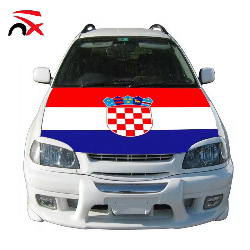 Housses de capot de voiture avec drapeau croate