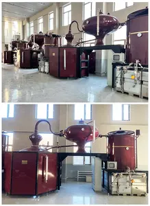 Penyuling listrik otomatis penuh 2500 liter brandy masih distilasi