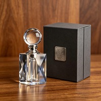 Flacon vide de 5 ml pour Attar Arabe, en verre transparent décoratif, pour huile d'Oud, huile essentielle ou parfum, avec compte-gouttes en verre