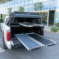 Vente en gros plateau coulissant de lit de camion en aluminium personnalisé accessoires tout-terrain système de chargement de support de lit de camion pour camionnettes