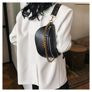 Bolso bandolera de hombro con letras de lujo de gran capacidad y moda sencilla al por mayor, bolso de pecho para mujer - Product Image 3