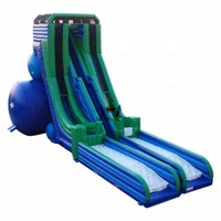 Maison de rebond gonflable commerciale enfants cavalier videur château grand toboggan gonflable jeux de plein air pour adultes