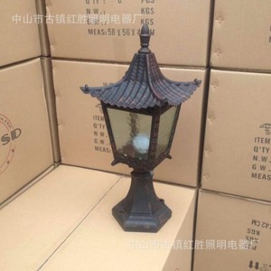 Lámparas de Jardín de Hierro con LED E27, Semi Empotradas, para Exteriores - Product Image 1