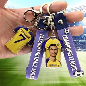 Llavero de Anime de Estrella de Fútbol, Ligero, Bonito, Impermeable, de Plástico, Colgante de la <span class=keywords><strong>Liga</strong></span> de Campeones, Recuerdo, Venta al por Mayor - Product Image 3