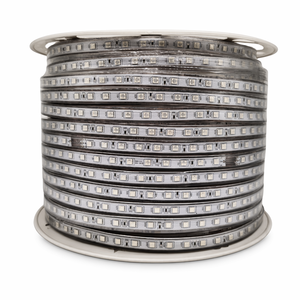 110-220V <b>RGB</b> LED Strip 5050 60LEDs/m IP65 Waterproof Outdoor Driver Free Chasing Flexible for Garden Home Decor - Product Image 1