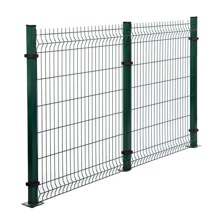 Alta qualidade casa ao ar livre metal 3d Curvo Soldado Wire Mesh Jardim Cerca Para Cerca Painel