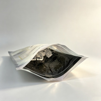 Pochette à fermeture éclair refermable en aluminium pour tabac, avec doublure anti-humidité à humidité constante, sac de rangement de voyage pour feuilles de tabac et cigares