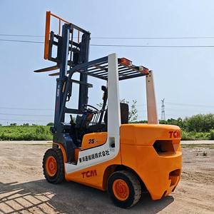 중고 일본산 95% 새것과 같은 오리지널 TCM 2.5톤 디젤 지게차 중고 트럭 리프트 2500kg 판매 - Product Image 2