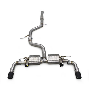 Tuning Catback tuyaux d'échappement pour VW <span class=keywords><strong>GOLF</strong></span> <span class=keywords><strong>7</strong></span> <span class=keywords><strong>7</strong></span>.5 MK7 MK7.5 <span class=keywords><strong>GTI</strong></span> 2.0T 2014-2020 tuyau d'échappement en acier inoxydable silencieux système d'échappement - Product Image 1