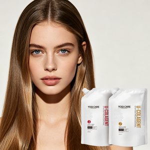 Muestra Gratuita de Crema Capilar U-colagent con Ácido Frutal para Nutrir y Alisar el Cabello, para Uso en Salón - Product Image 1