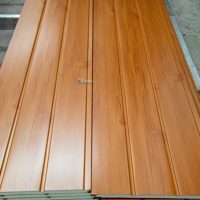 Panneaux muraux sandwich imperméables, ignifuges, isolants thermiquement, avec revêtement métallique, faciles à installer, pour projets de construction de maisons