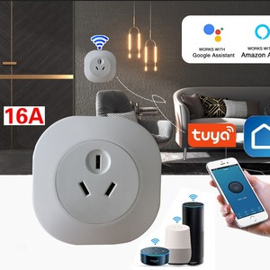 Smart Power Socket Au <b>Plug</b> 16A 3500W Wi-Fi Timer Voice Control Insulation Protection V0 Flame Retardant - Product Image 2