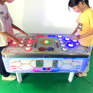 XINWA Naughty Beans Machine à monnayeur en acier inoxydable pour 2 joueurs, jeu de frappe de boutons, entraînement de vitesse, sport parent-enfant pour enfants - Product Image 5