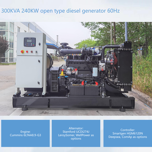 Générateur silencieux 200 KVA 160kw/180kw pour chantiers de construction, démarrage automatique, démarrage à distance, WELLPOWER WP-C200GF, prix - Product Image 3