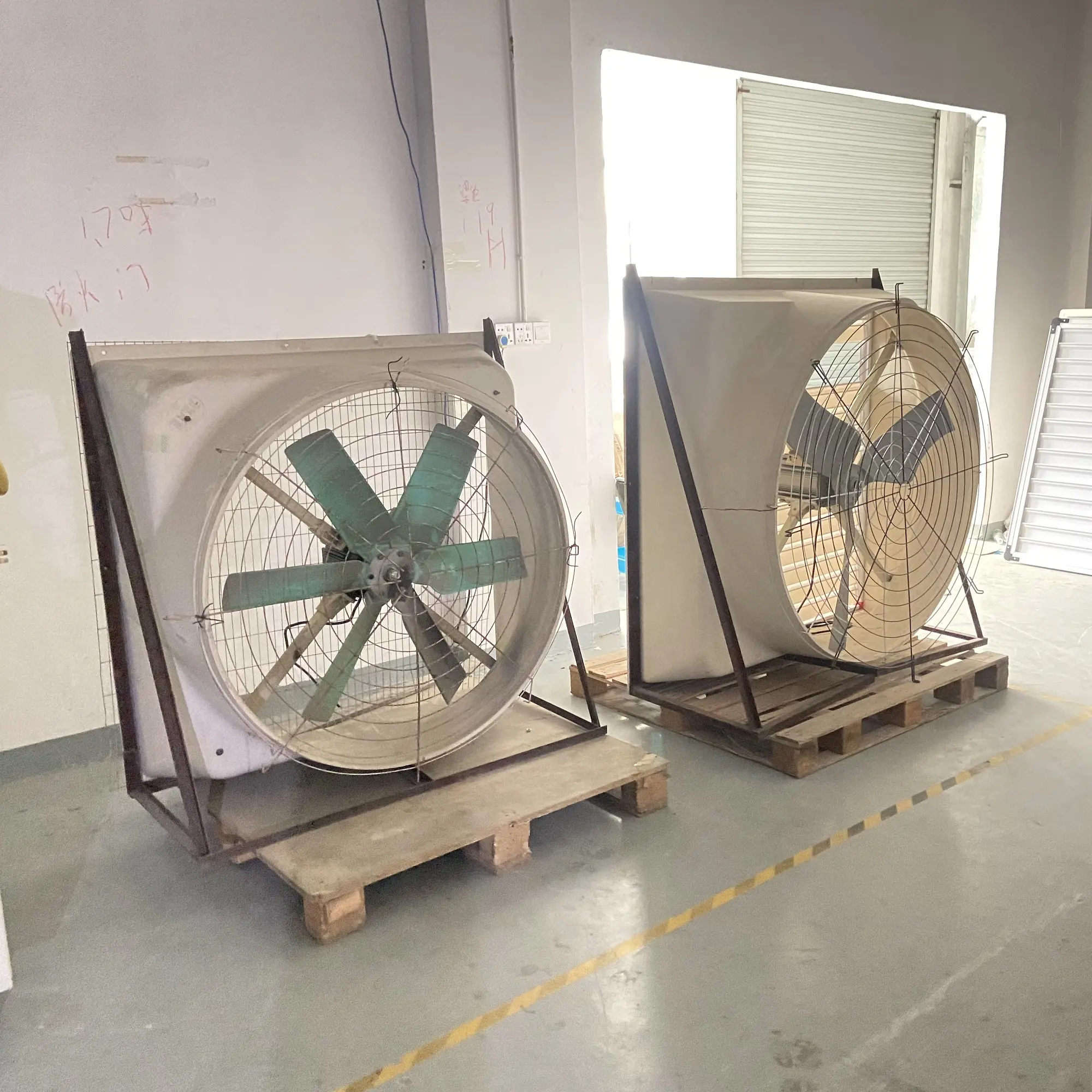 FUJI MICRO industry barrel greenhouse exhaust fan round dc axial fans industrial ventilation 2000 cfm exhaust poultry fan